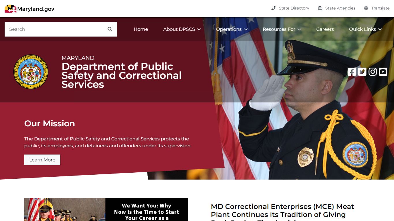 Maryland DOC Incarcerated Individual Locator